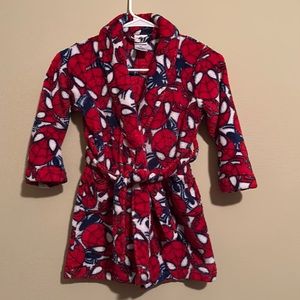 Spider-Man robe, size 6